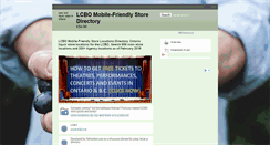 Desktop Screenshot of lcbo.tel